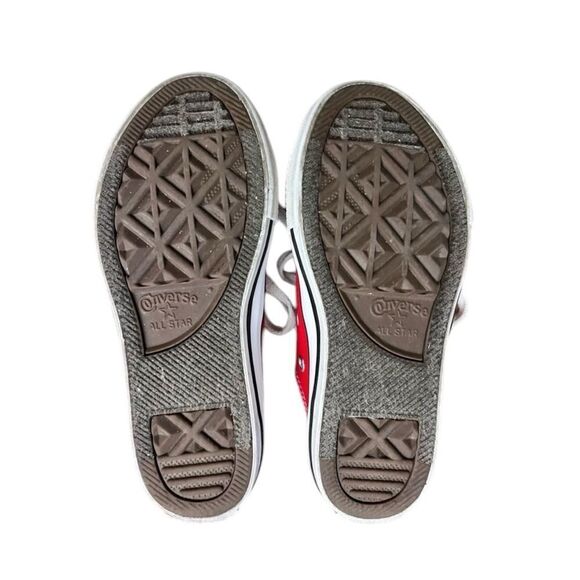 Converse All Star~Classic Low Top Red With Stars Youth Sz 12 (little girls) - Picture 6 of 6